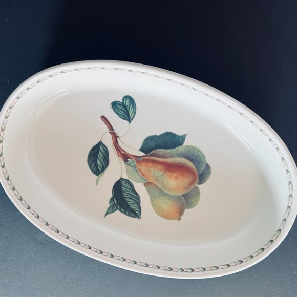 QUEEN'S RHS "Hookers Fruit" Oval Baking Dish - Picture 2 of 7